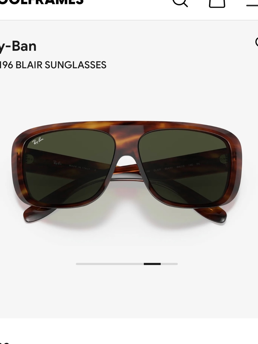 Ray-Ban RB2196 Blair Sunglasses NEW